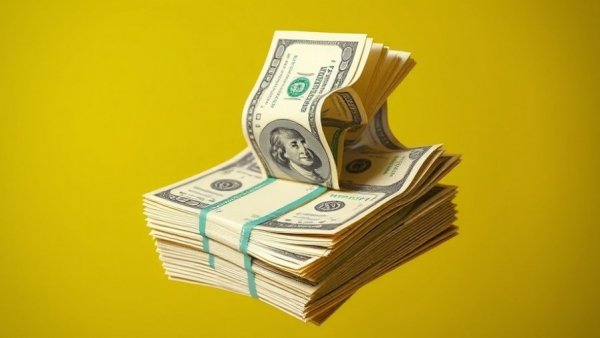 Dollar bills symbolizing the great wealth transfer.