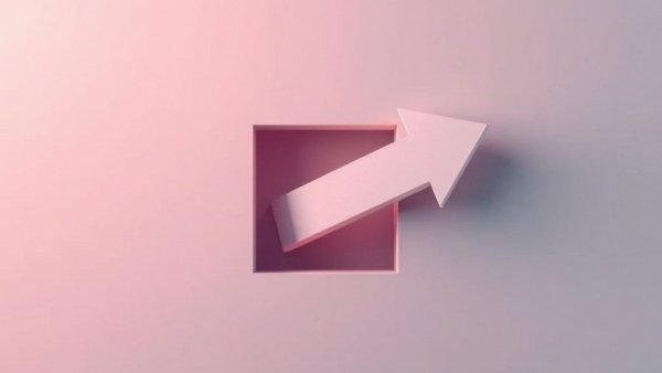 3D arrow bypassing a hole, symbolizing entrepreneurship obstacles.