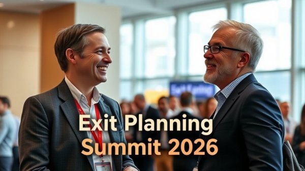 Enthusiastic networking at the Exit Planning Summit 2026.