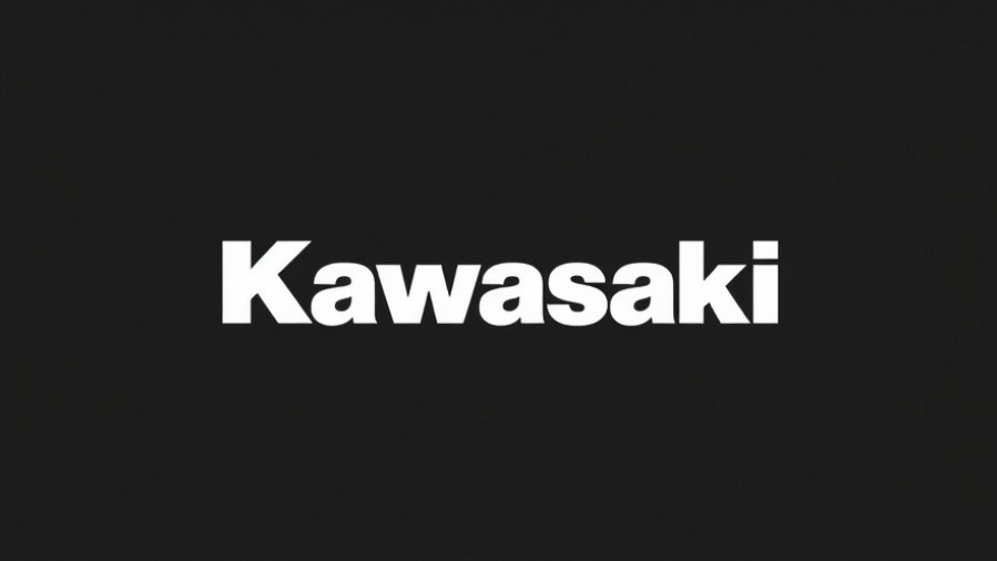 Kawasaki logo representing sustainable transportation solutions and electric personal transport.