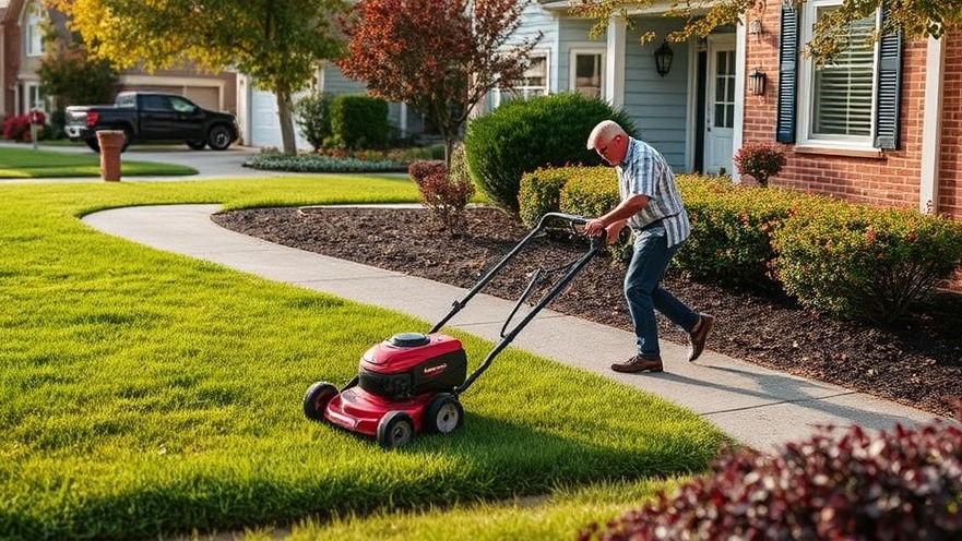 Homeowners in Hampton Roads tackle unruly lawns on a Saturday morning.