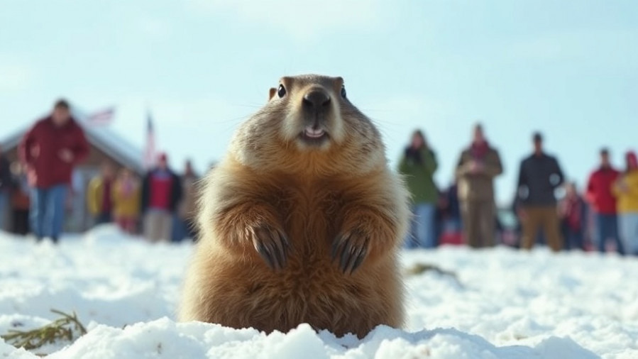 Strategic tax planning themed around Groundhog Day for year-round tax strategy.