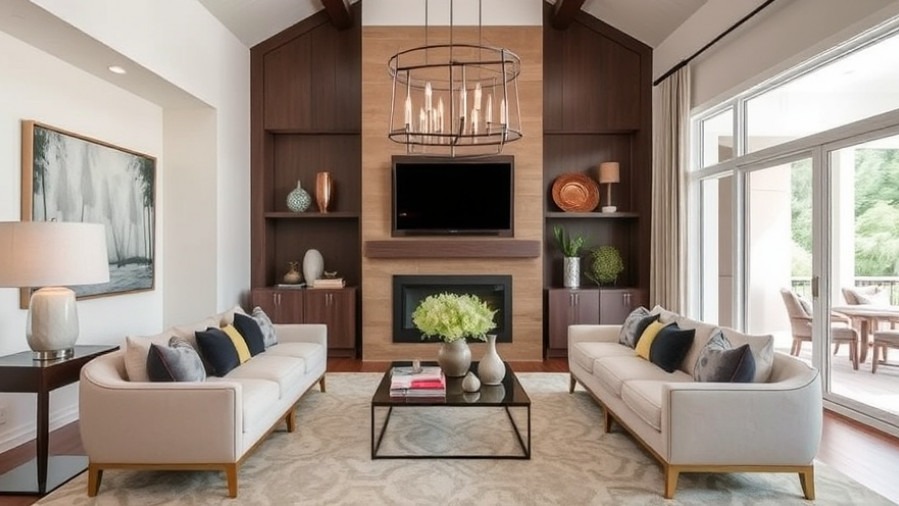 Explore interior design trends with balanced asymmetrical decor ideas in Tampa Bay.