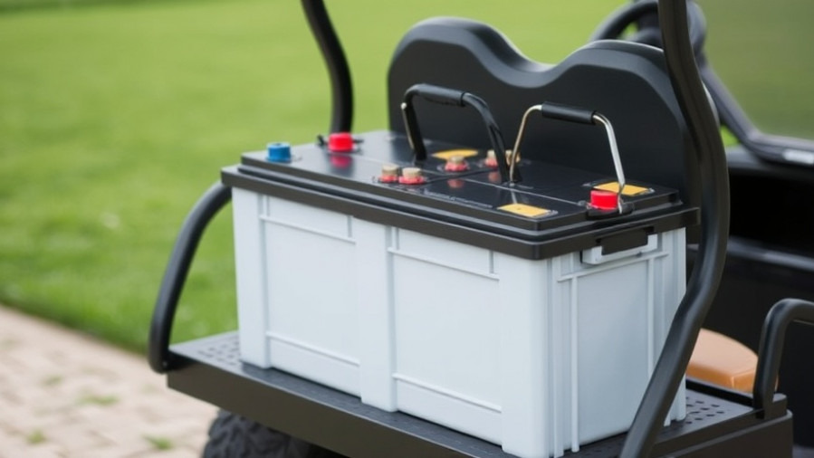 Comparison of lithium golf cart batteries and lead-acid golf cart batteries.