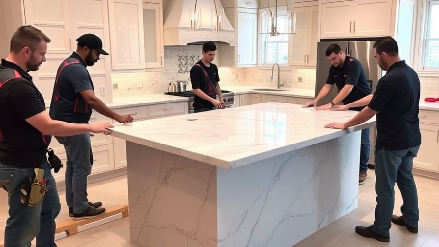 Contractors update a Florida coastal kitchen with marble island; remodeling trends in Tampa.