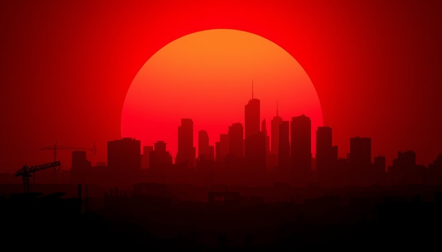 Dramatic sunset over Gaza skyline symbolizing 60-day ceasefire.