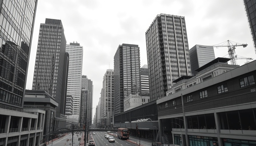 Hampton Roads local news cityscape with tall buildings and overcast sky.