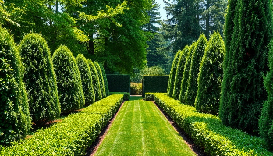 Outdoor living design ideas in a lush garden setting.