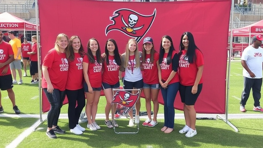 Tampa youth sports event: She Is Football Weekend 5K and market promoting female empowerment.