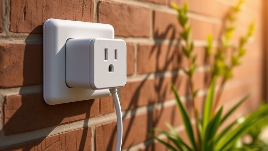 Outdoor smart plugs for energy saving home tech in Tampa smart homes