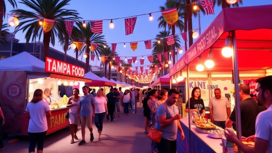 Explore the Tampa Food Festival this winter, a highlight of family activities in Tampa.