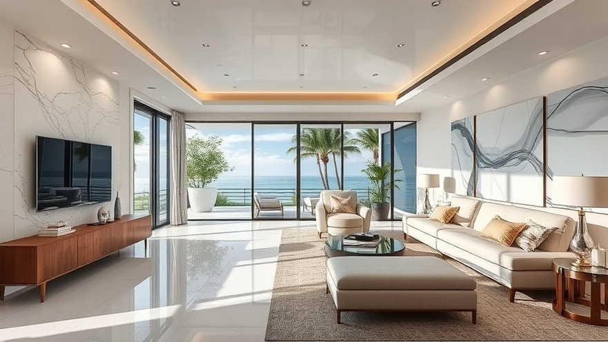 Invisible luxury in Clearwater Art Deco interior design for harmonious living.