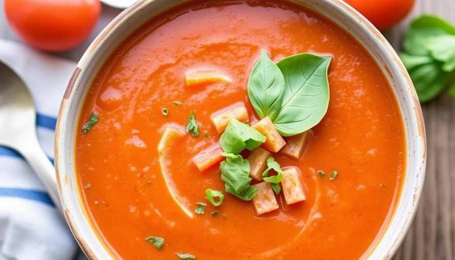 Simple Tomato Basil Soup (Stovetop or Instant Pot)
