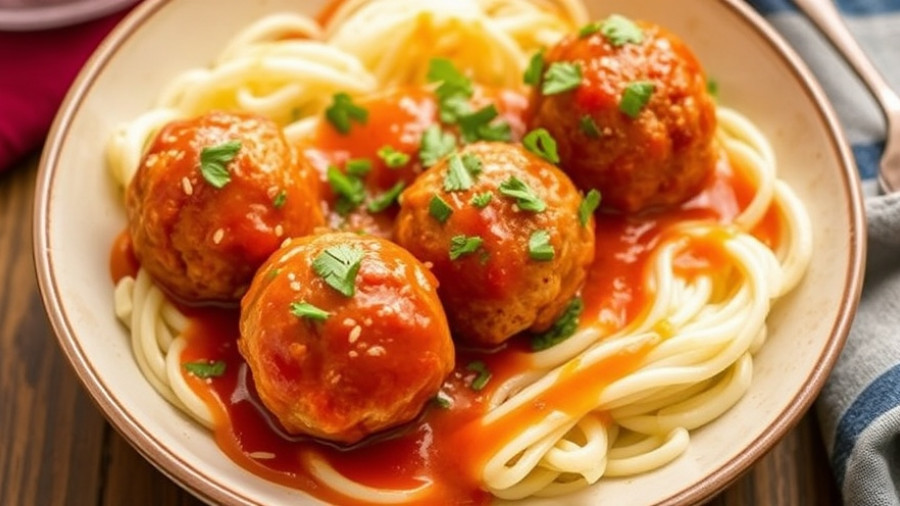 Marry Me Chicken Meatballs
