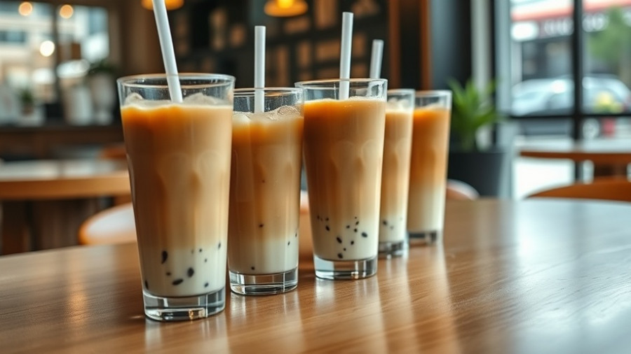 Iced coffee drinks at a dog-friendly Vietnamese coffee shop in North Park.