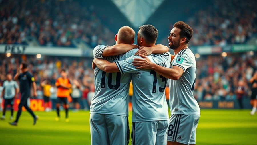 San Diego FC vs. Portland Timbers playoffs emotional embrace on field