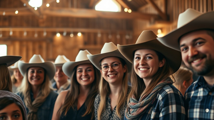 Barn-themed gathering at Scripps Memorial Hospital Encinitas Barn Bash.