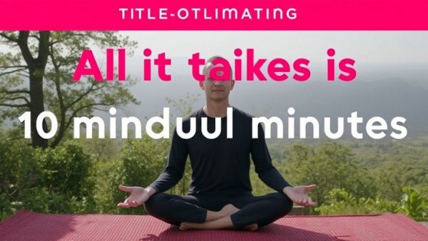 All it takes is 10 mindful minutes | Andy Puddicombe (re-release)