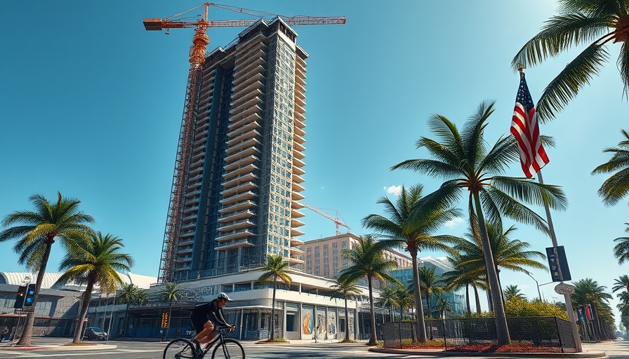 San Diego housing boom in urban areas depicted by high-rise construction.
