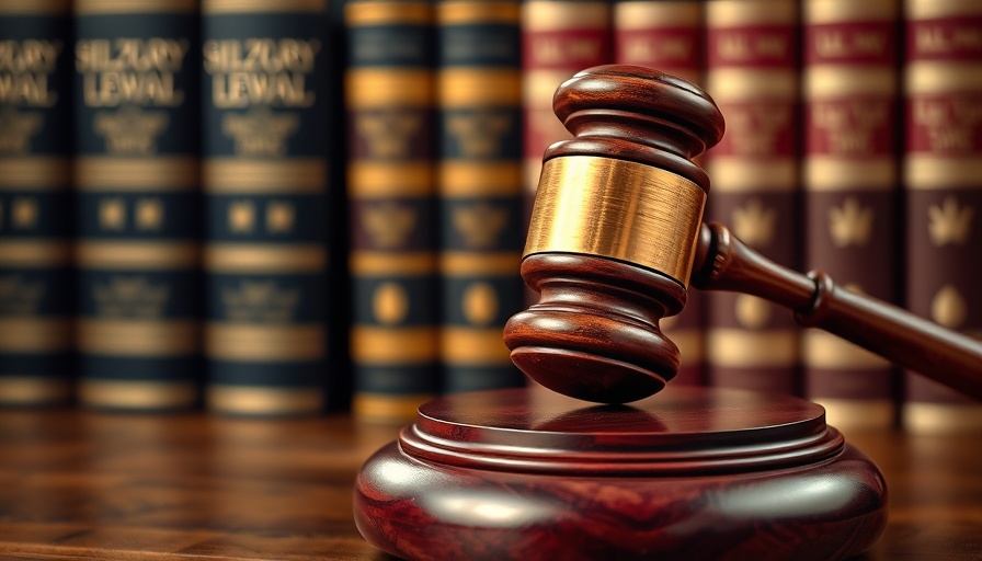 Gavel and legal books symbolizing legal proceedings related to San Ysidro School District abuse allegations.