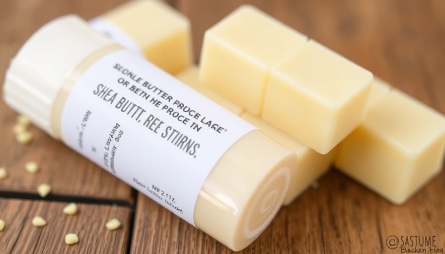 Shea Butter Lotion Bar Sticks