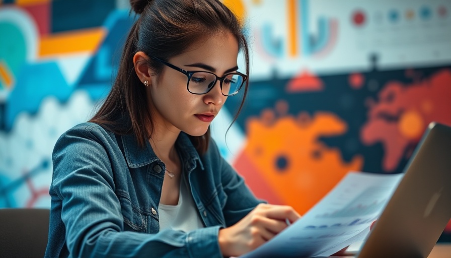 Risk Assessment for Small Businesses: woman reviewing finances at laptop.