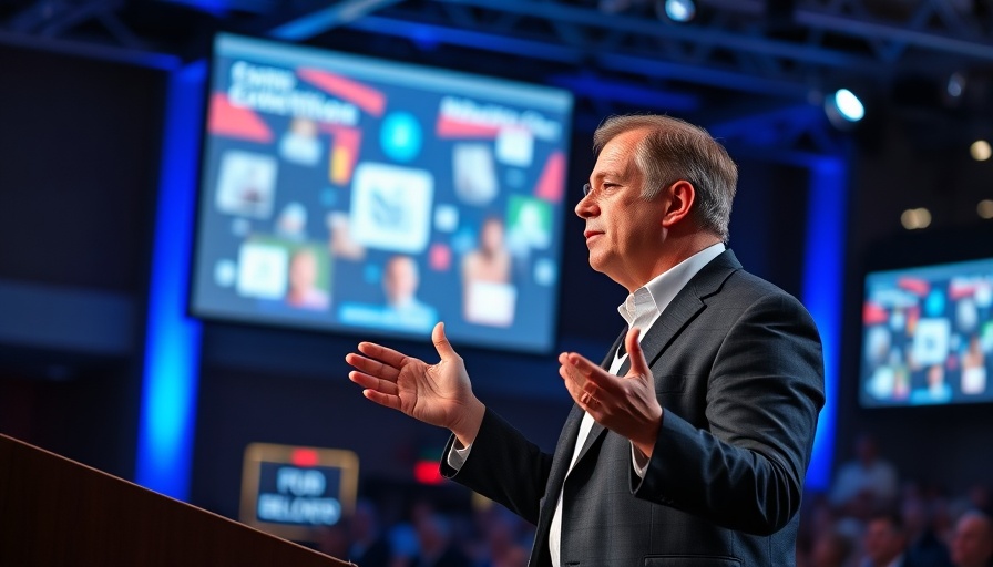 Speaker at a conference on diversity inclusion in financial services.