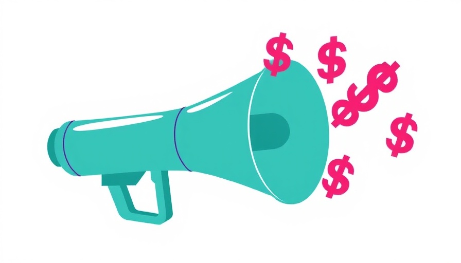 Graphic of a megaphone with dollar signs illustrating Making Money Online Beginner Steps