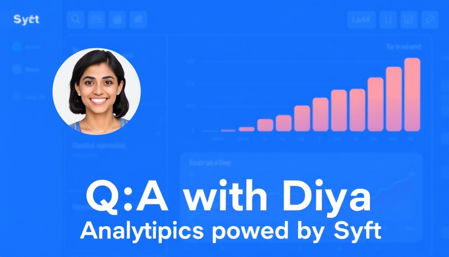 Analytics powered by Syft visual with dashboard and portrait for Q&A session.