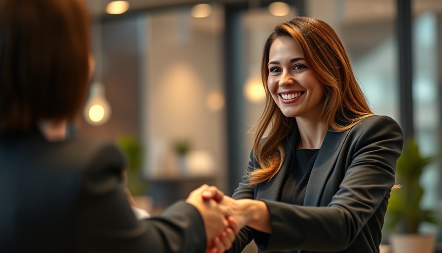 Professional handshake in business meeting related to Fifth Third Bank credit cards.