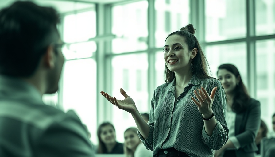 Instructor explaining self-explanation learning techniques to engaged audience.