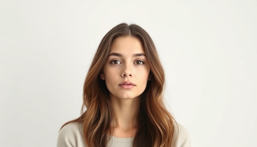 Young woman with short hair, soft lighting portrait.