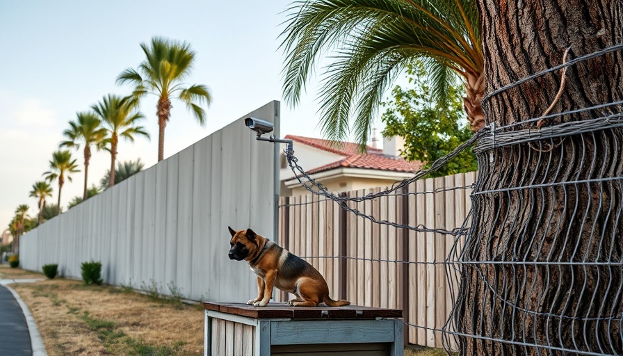 Comprehensive home fortification strategies with camera, dog, and barriers.