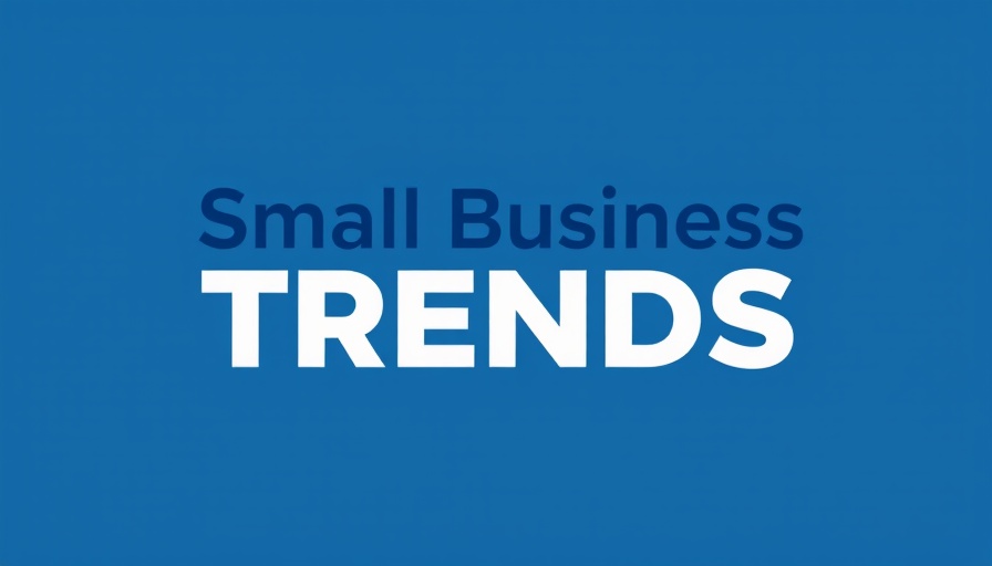 Small Business Optimism Index logo design in blue and white