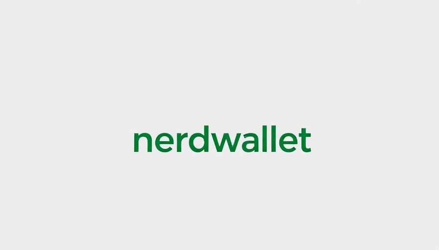 Nerdwallet logo with green design on light gray background.