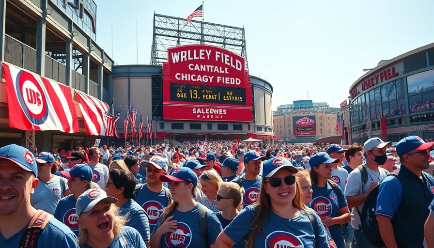 Cubs game day experience in Chicago at Wrigley Field.