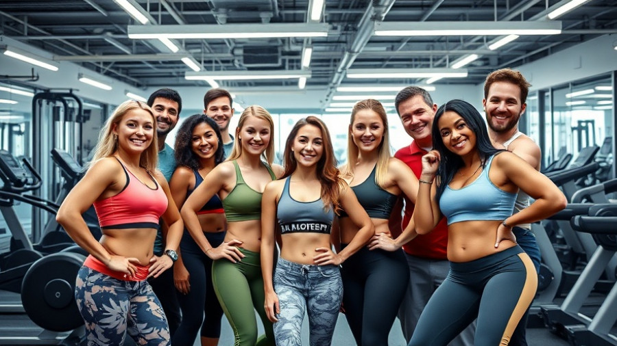 Group of gym-goers showcasing seasonal fitness adjustments DFW