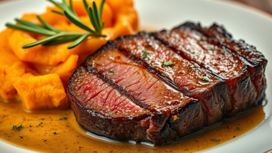 Succulent filet mignon from Al Biernat’s North Anniversary Menu.