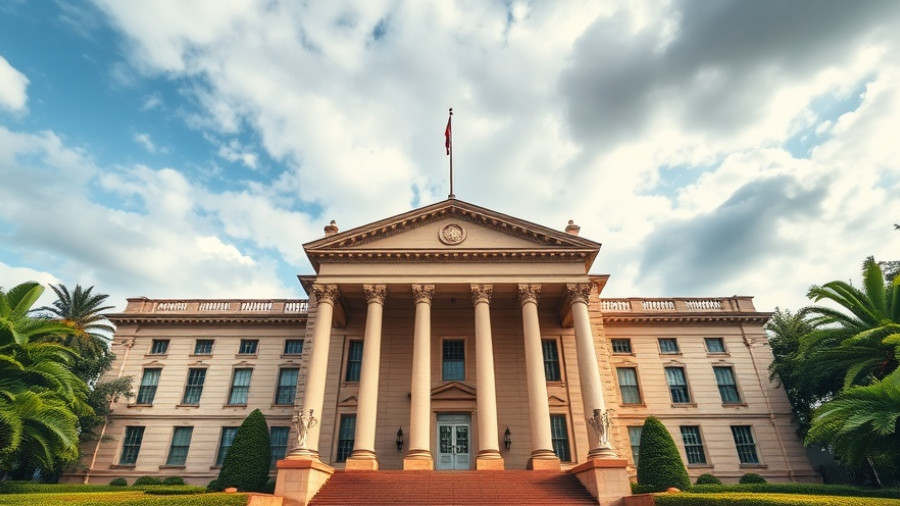 Luzerne County Courthouse in daylight, showcasing neoclassical style.