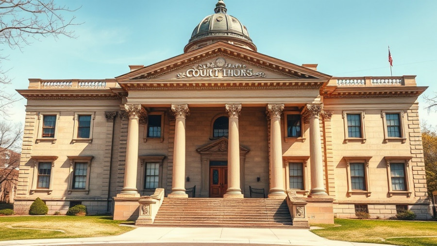 Luzerne County courthouse, classical architecture for pension fund subsidy context.