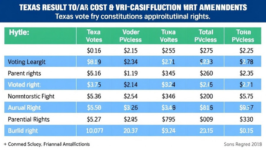 Election results: Texas voters approve constitutional amendments on voting, parental rights