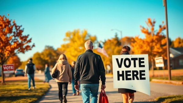 Voters near a polling station in Luzerne County Council election.