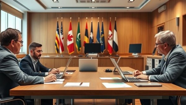 Luzerne County Election Board adjudication meeting in session.