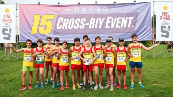 Wylie Prep Cross Country team posing together for success