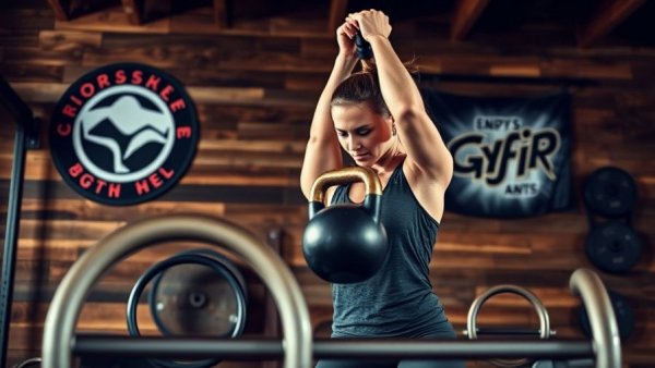 CrossFit gym with equipment and a person exercising, showcasing DFW CrossFit programming.