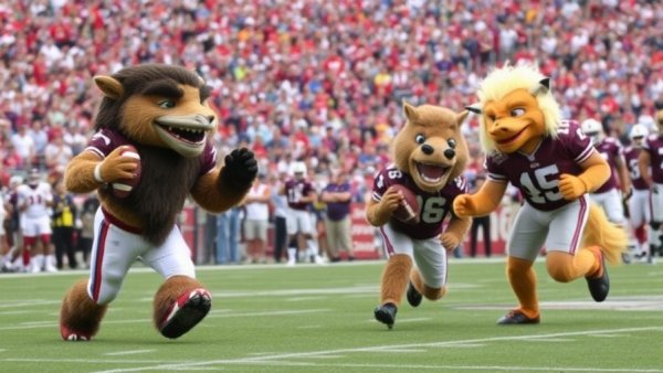 Are live animals as college football mascots on their way out? A history of the practice