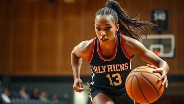 Wylie East Lady Raiders player dribbles in game action.