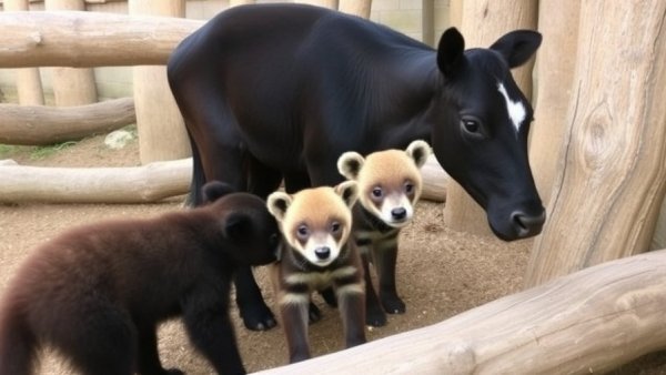 Fort Worth Zoo celebrates fall debuts of calves and cubs
