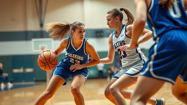 Wylie East player in action against Lakeview Centennial during basketball game.