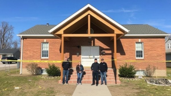 Local foundation steps in after church's building materials stolen